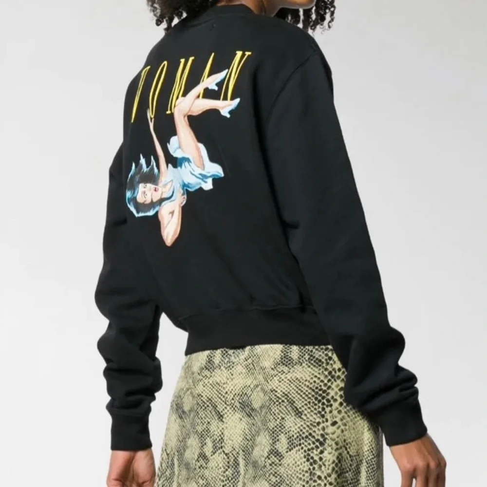 Off-White Black Sweatshirt “No Doubt” “Woman” size small - Picture 1 of 8